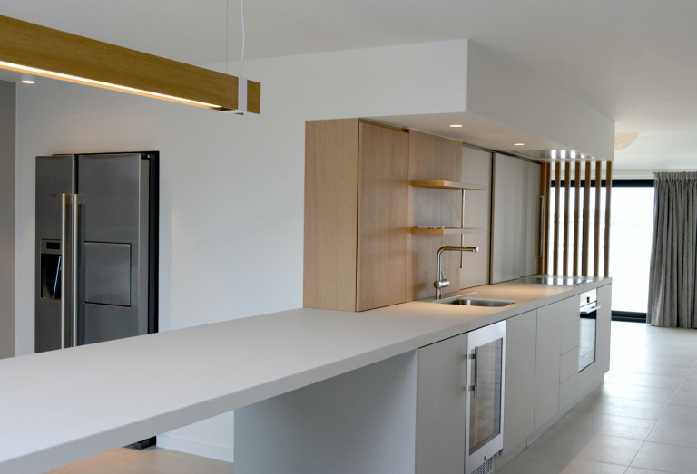 kitchen renovation with minimalist design